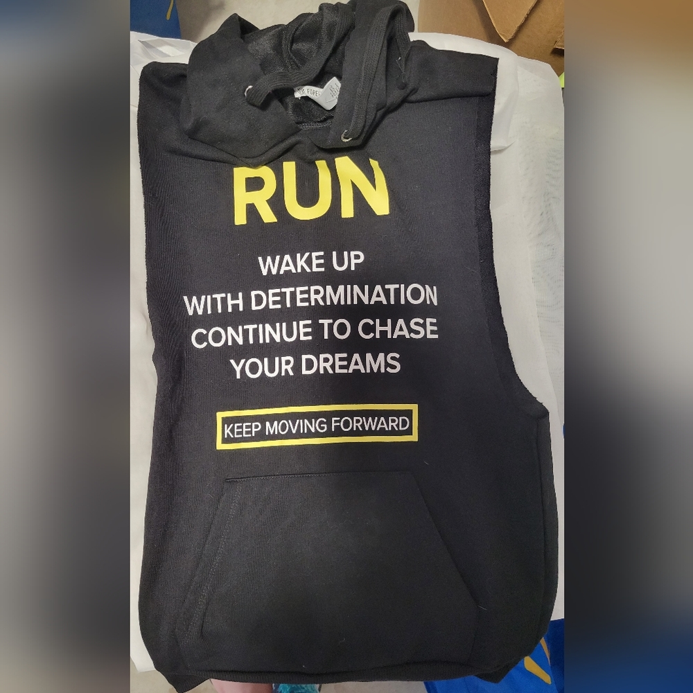Forever 21 run tank hoodie